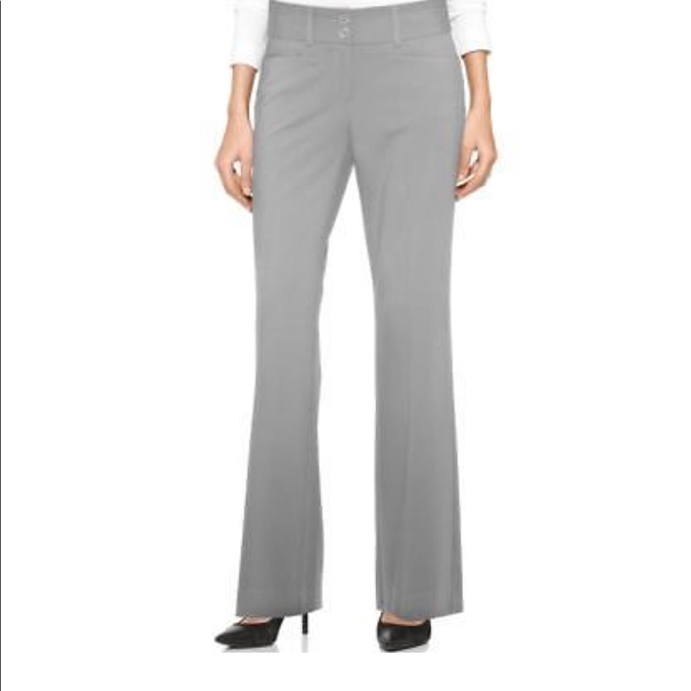 Alfani gray women’s curvy fit trousers, 32" inseam